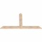 Ekena Millwork Portland Smooth Timber Gable Bracket, Douglas Fir, 72"W x 39"H x 1 1/2"D x 5 1/2"F, 13/12 Pitch GBW072X39X0206POR00SDF - alternate 2
